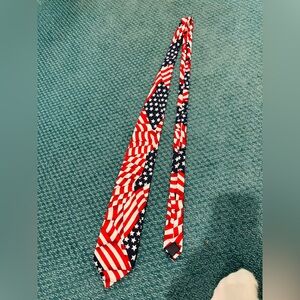TIE ONE ON Patriotic American Flag Tie